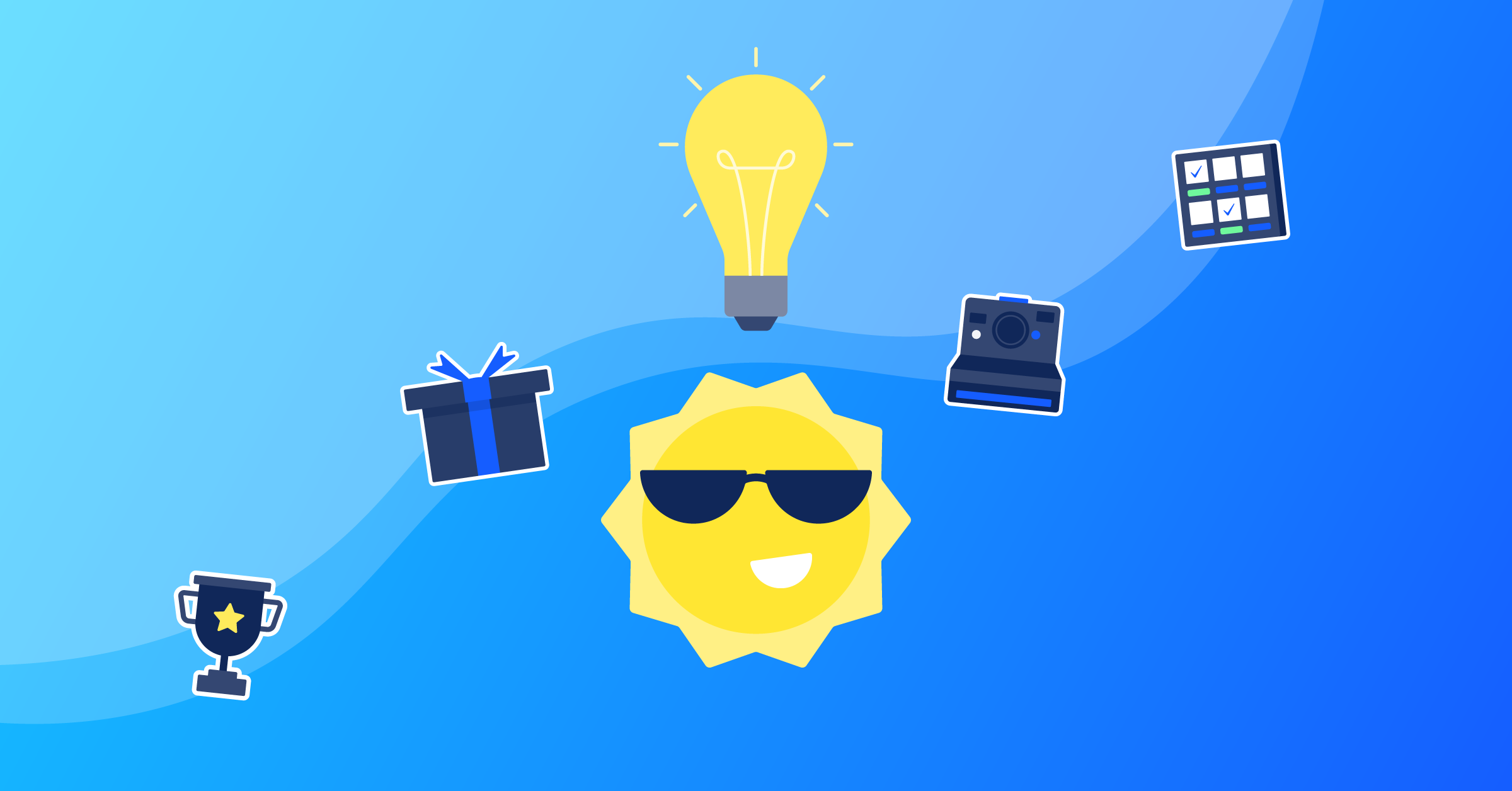 Eye-catching app design for the ultimate prize giveaway app!