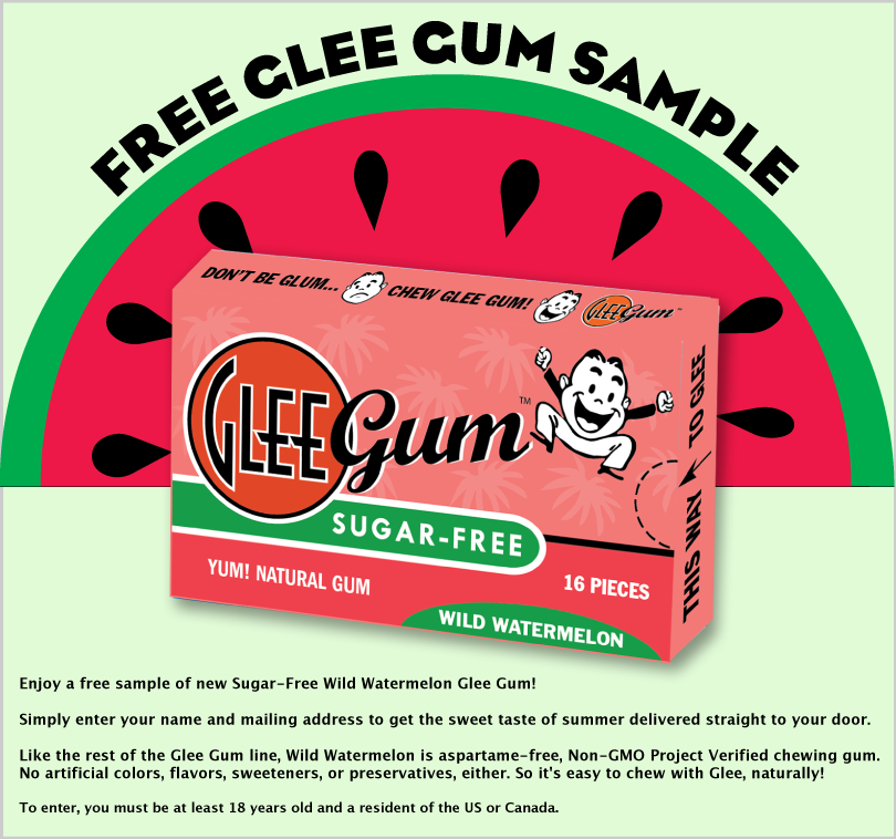 Glee Gum Entray Page