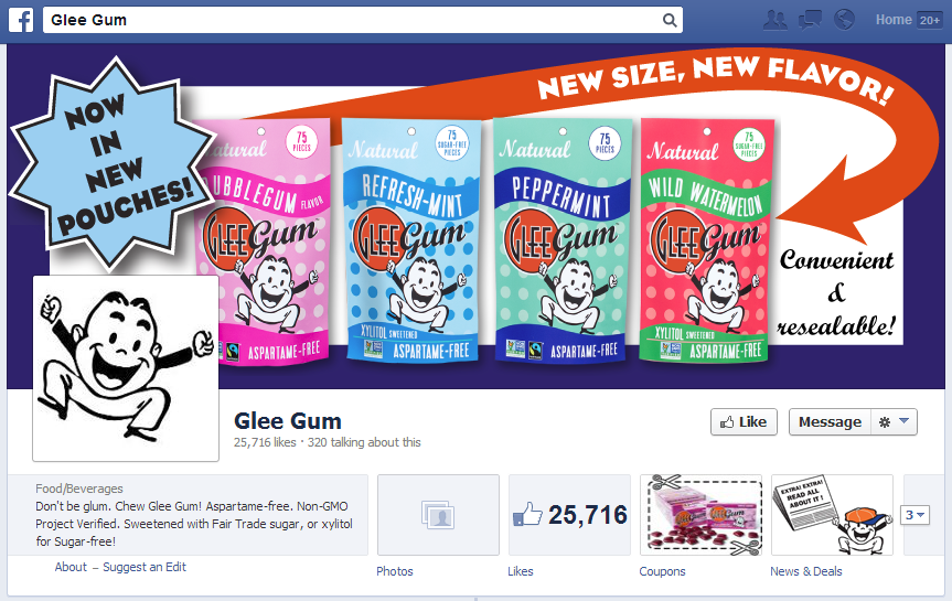 Glee Gum FB header