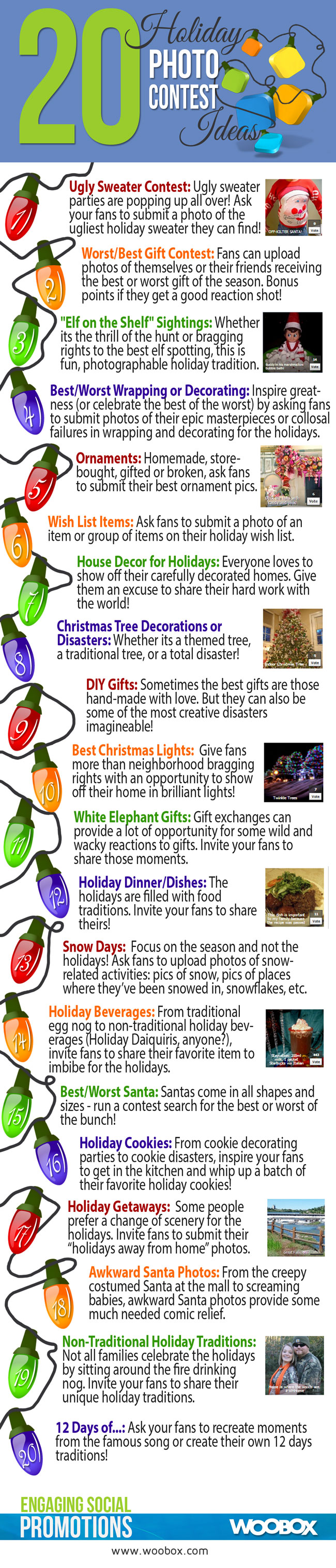 Photo Contest Holiday Ideas Christmas Woobox