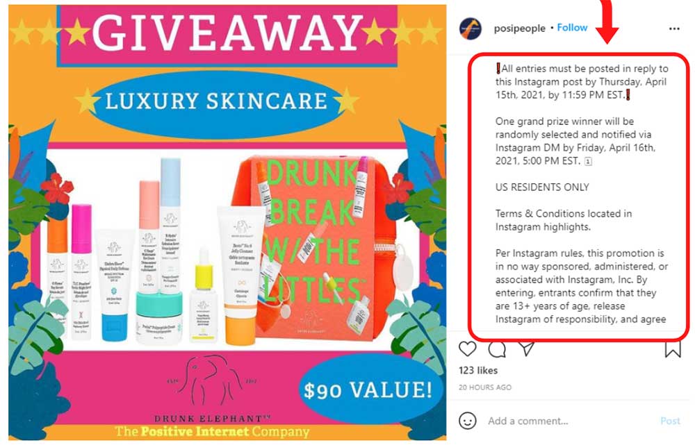 Rules for an Instagram Giveaway: How to Run a Contest on Instagram