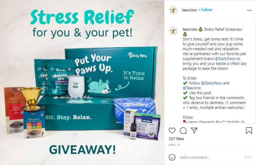 instagram comment picker giveaway example woobox