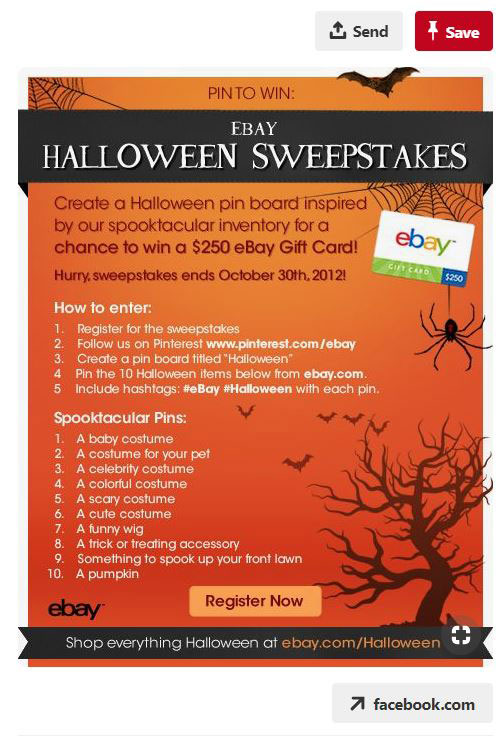 4 Pinterest Halloween Marketing Ideas That Were a Screaming Success –  Woobox Blog