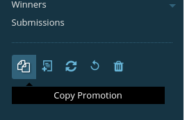 Copy Promotion Button