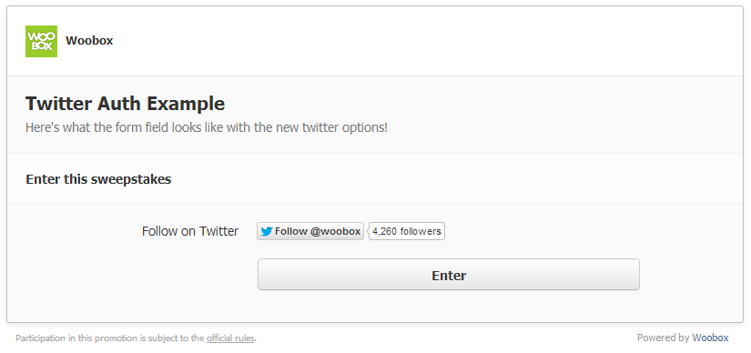 Twitter Follow with Twitter Auth2