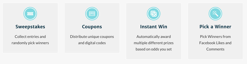 Woobox Campaigns and Giveaway Types