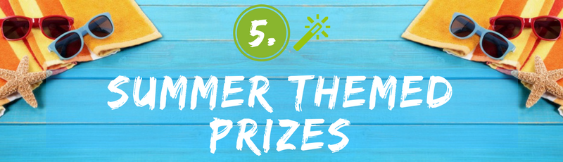 Contest Ideas Summer Themed Prizes